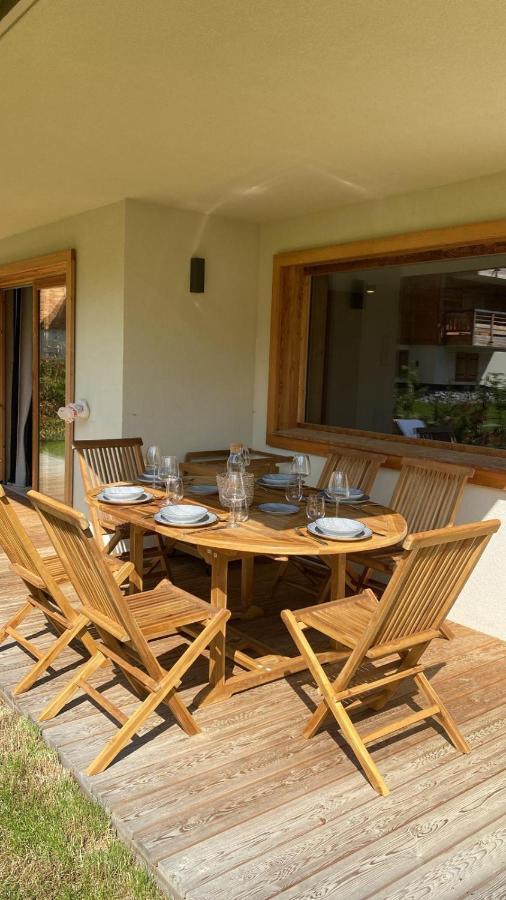 4-Room Apartment With Garden, Gym And Shared Spa Megève Eksteriør bilde